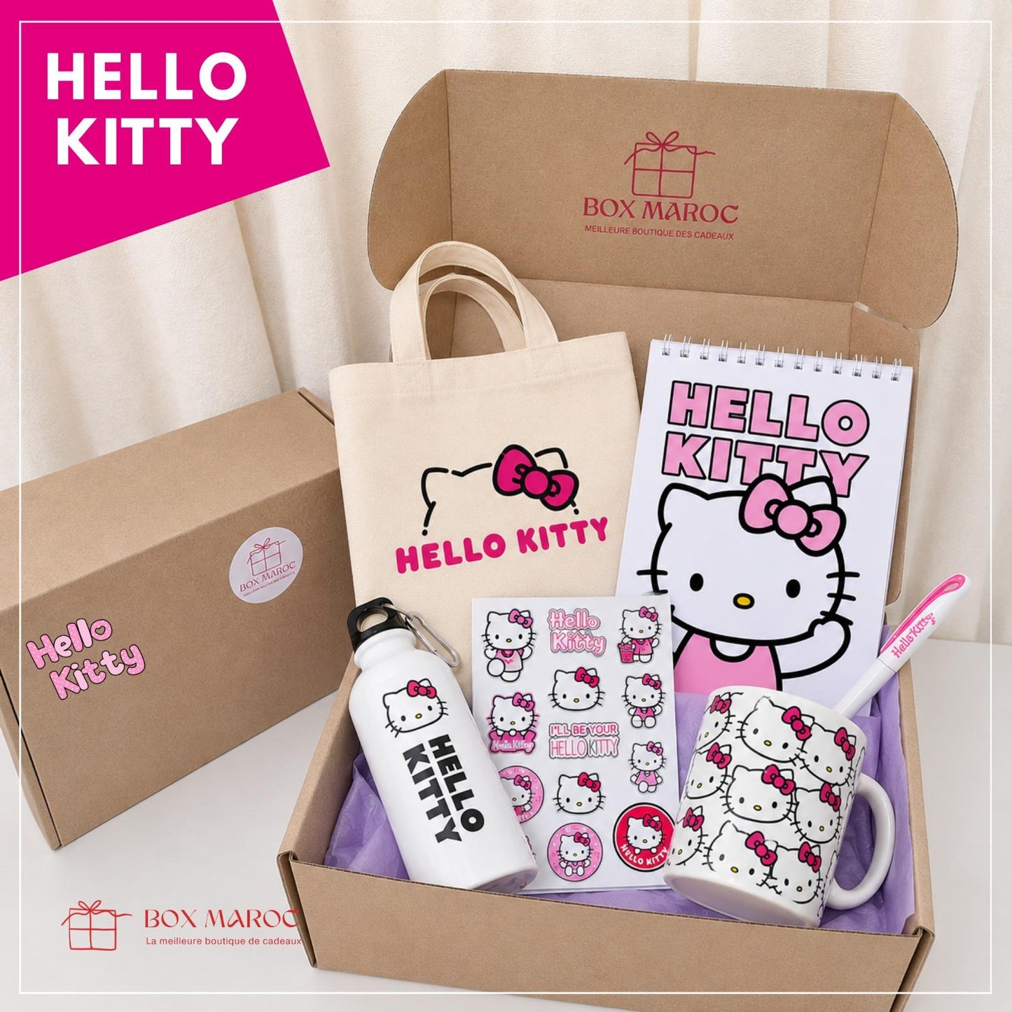 🎀 BOX HELLO KITTY – LE CADEAU IDÉAL 💕